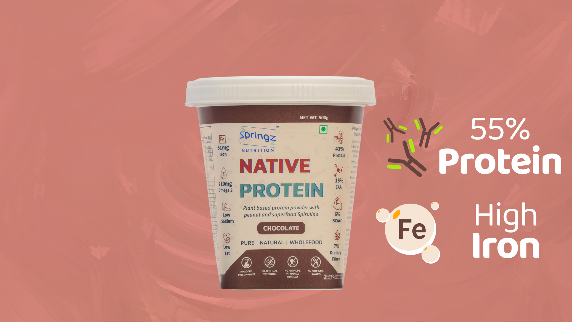 Fuel Your-Everyday Perfromance. Premium plant-based protein functional foods.Clean,substainble,guilt-free